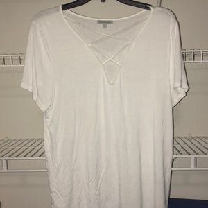 Cute but casual white tshirt